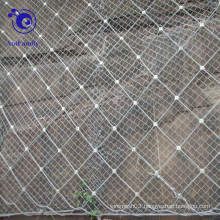 Spiral rope net slope protection wire mesh for hydropower station